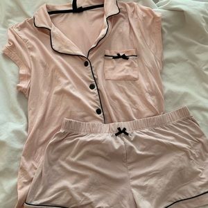 Light pink pajama set